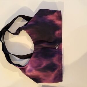 ALO Yoga Purple and Black Women's Top